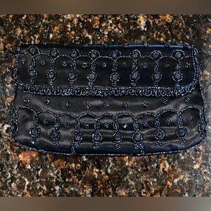 Vintage Beaded Clutch Bag by Magid